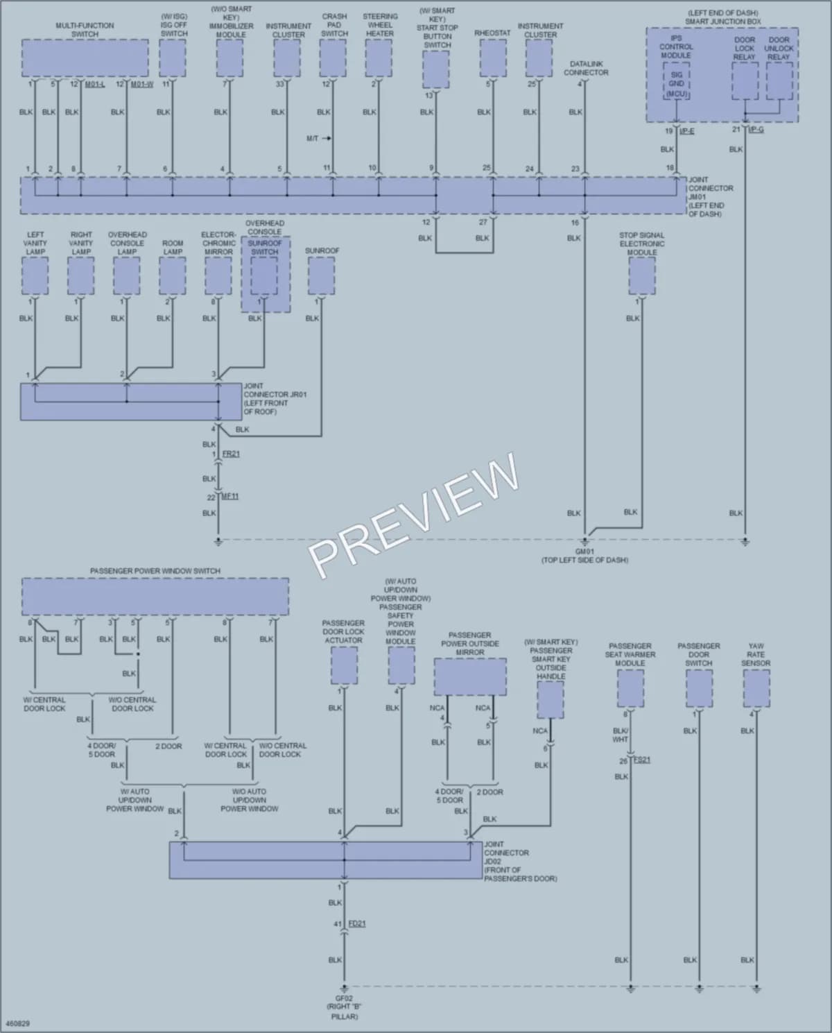 2015 Kia Forte Ground Distribution wiring diagram preview