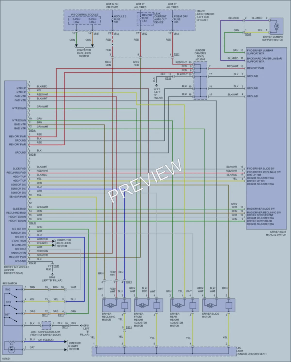 2015 Kia ForteKoup Memory Systems wiring diagram preview