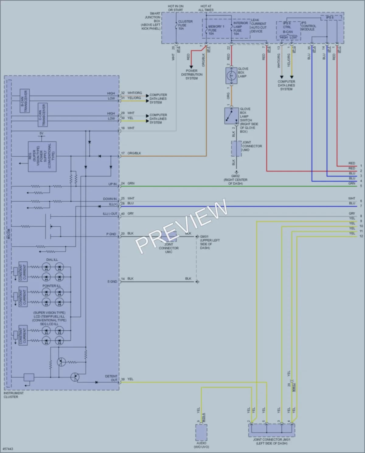2015 Kia Optima Interior Lights wiring diagram preview