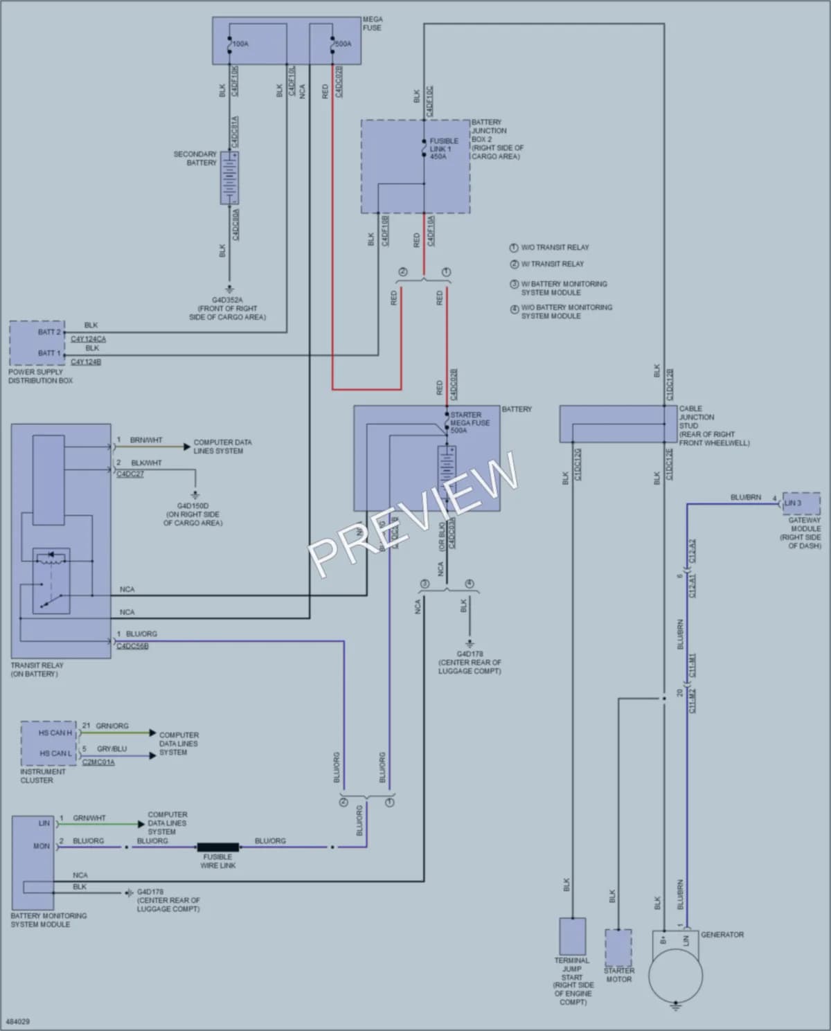 2015 LandRover RangeRover Starting Charging wiring diagram preview