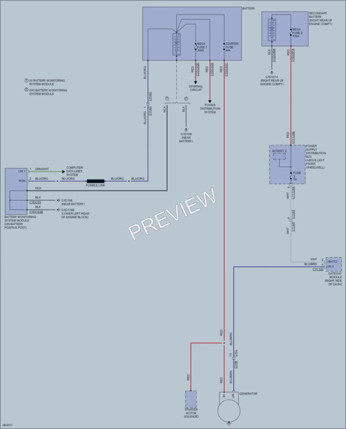 2015 LandRover RangeRoverEvoque Starting Charging wiring diagram preview