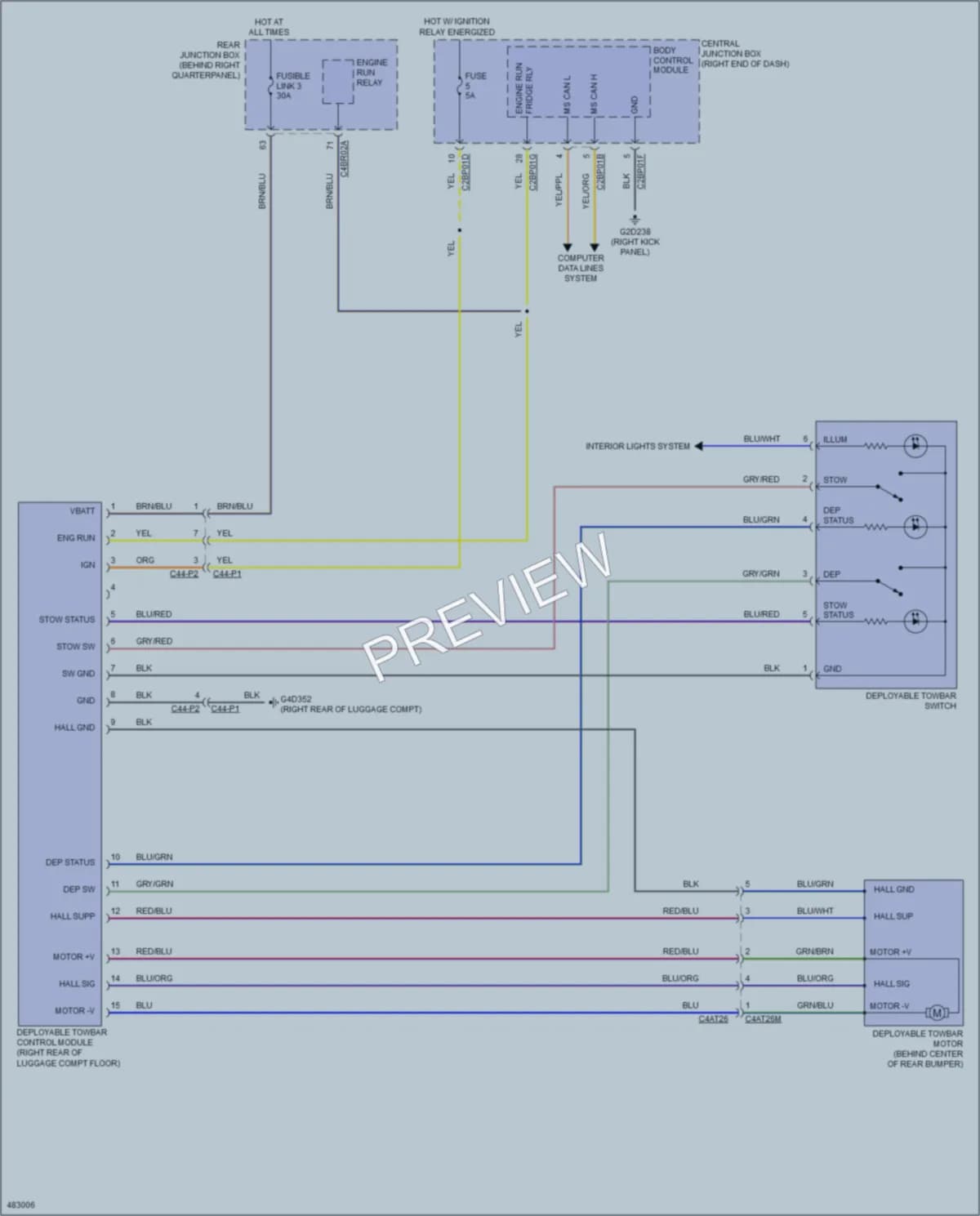 2015 LandRover RangeRoverSport Active Bodyworks wiring diagram preview