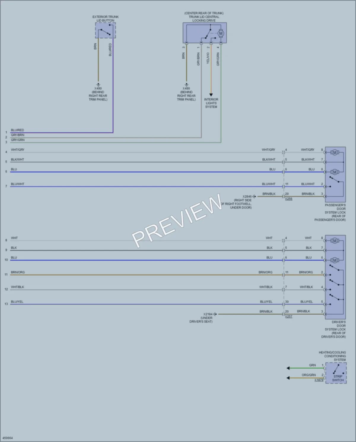 2015 MINI CooperCountryman Anti Theft wiring diagram preview