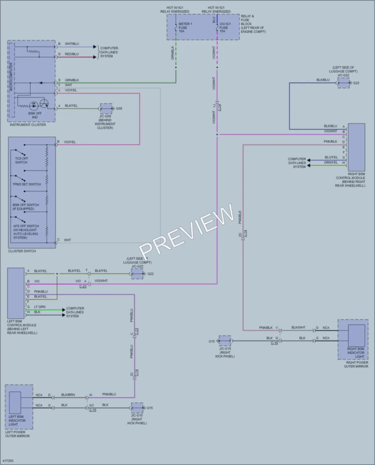 2015 Mazda CX5 Navigation wiring diagram preview