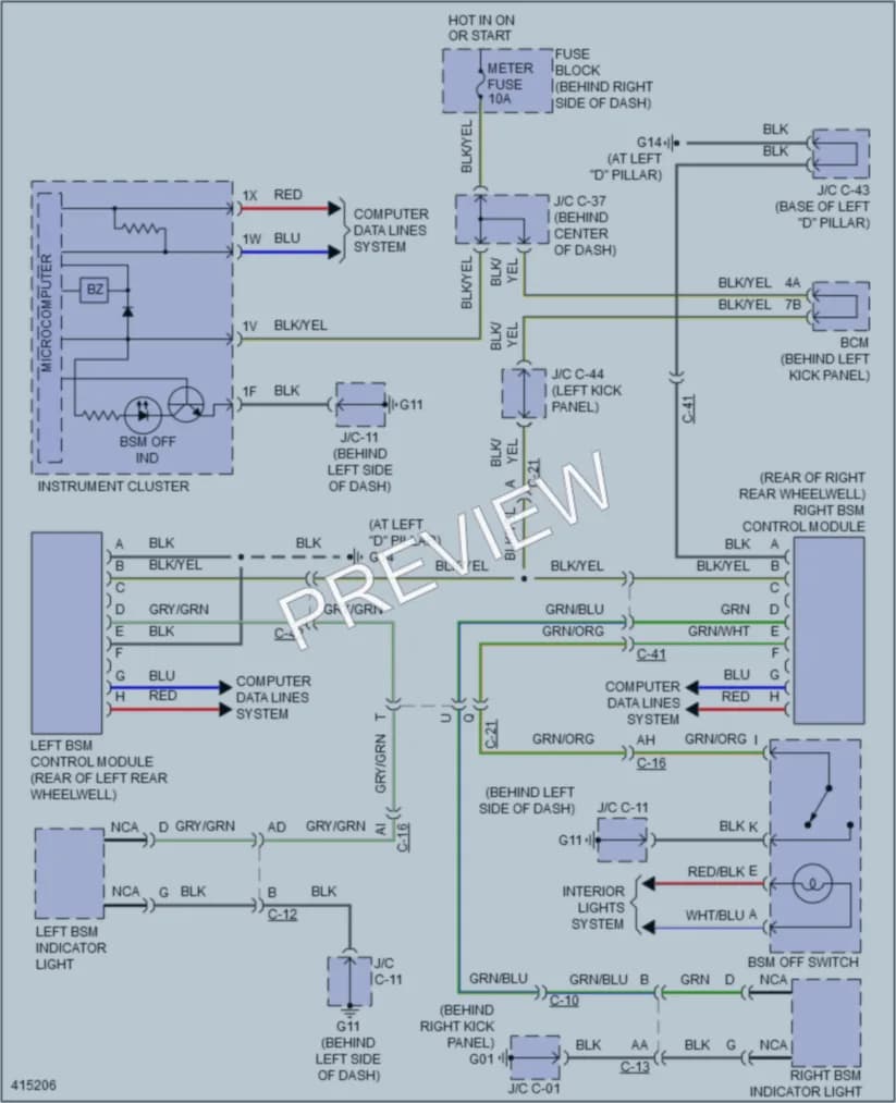 2015 Mazda CX9 Navigation wiring diagram preview