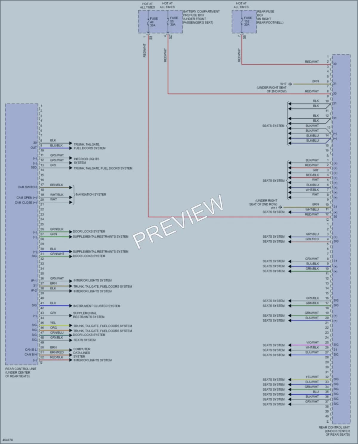 2015 MercedesBenz ML350 Body Control Modules wiring diagram preview