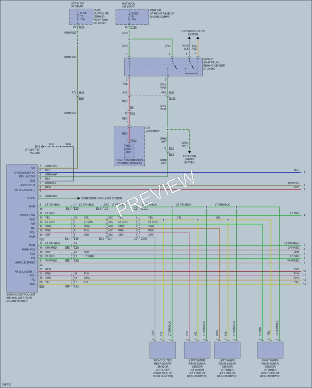 2015 Nissan Armada Navigation wiring diagram preview