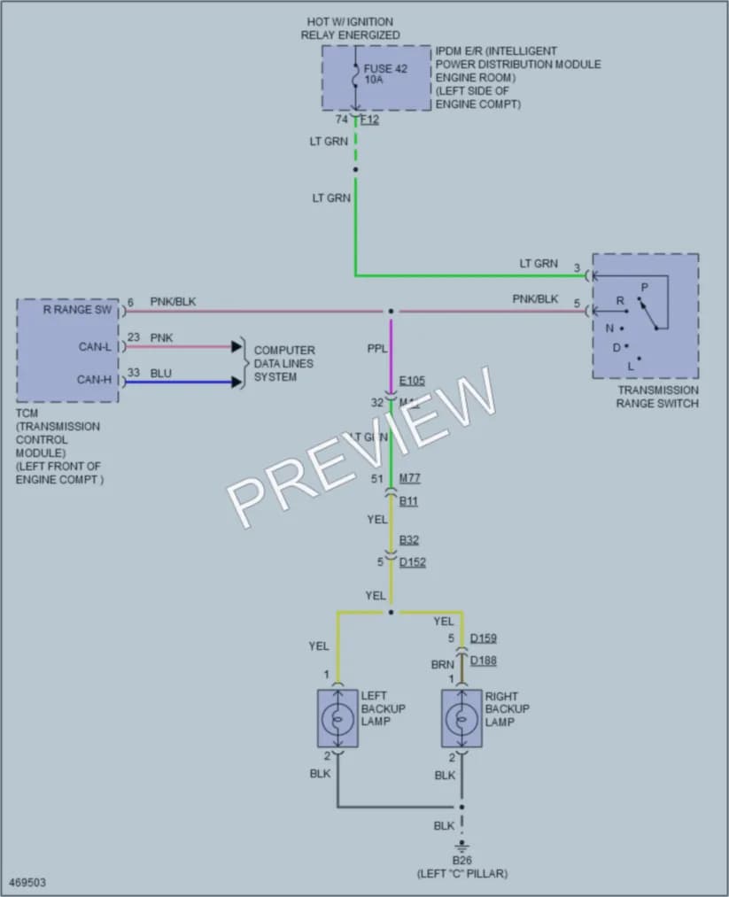 2015 Nissan Quest Exterior Lights wiring diagram preview