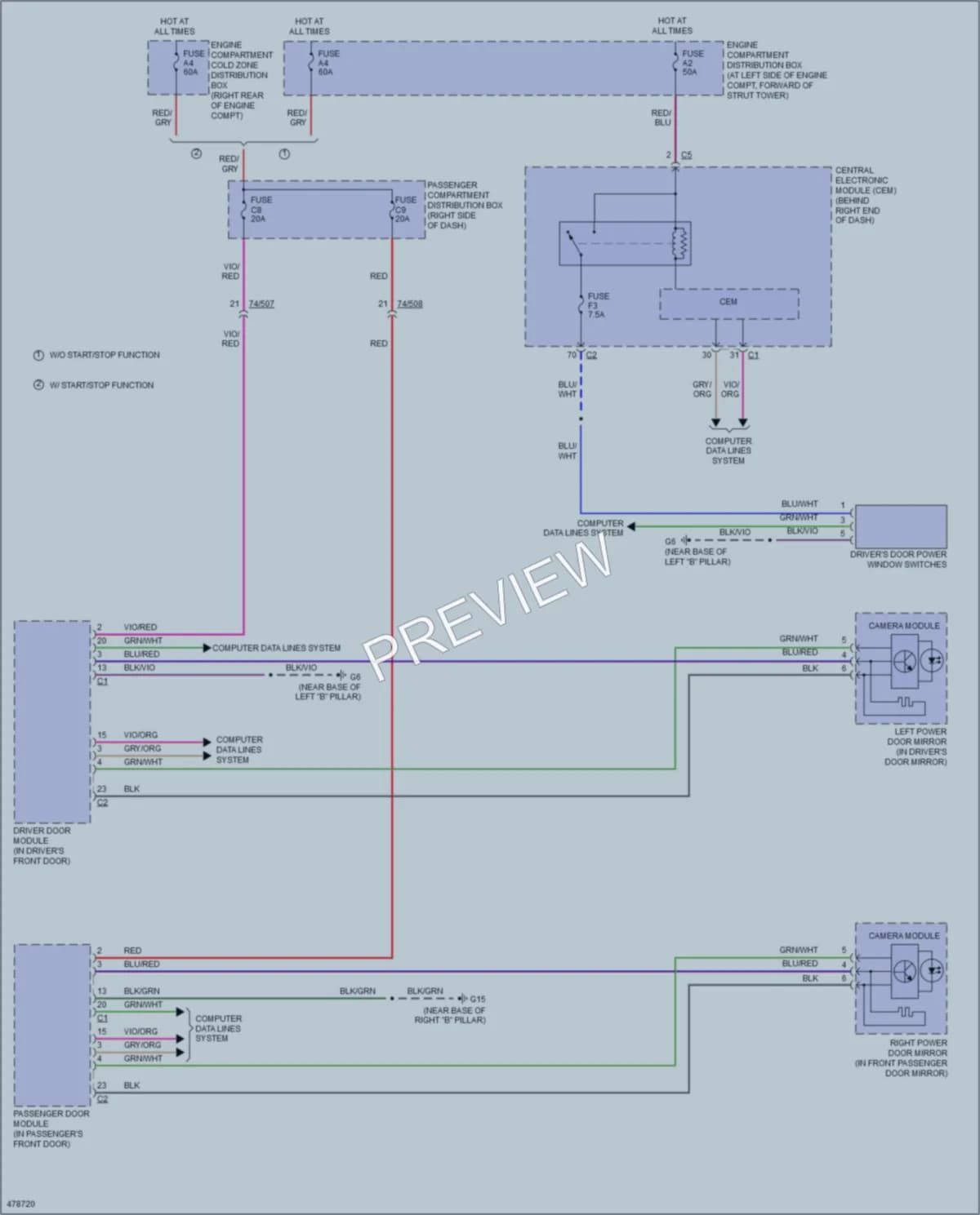 2015 Volvo S80 Navigation wiring diagram preview