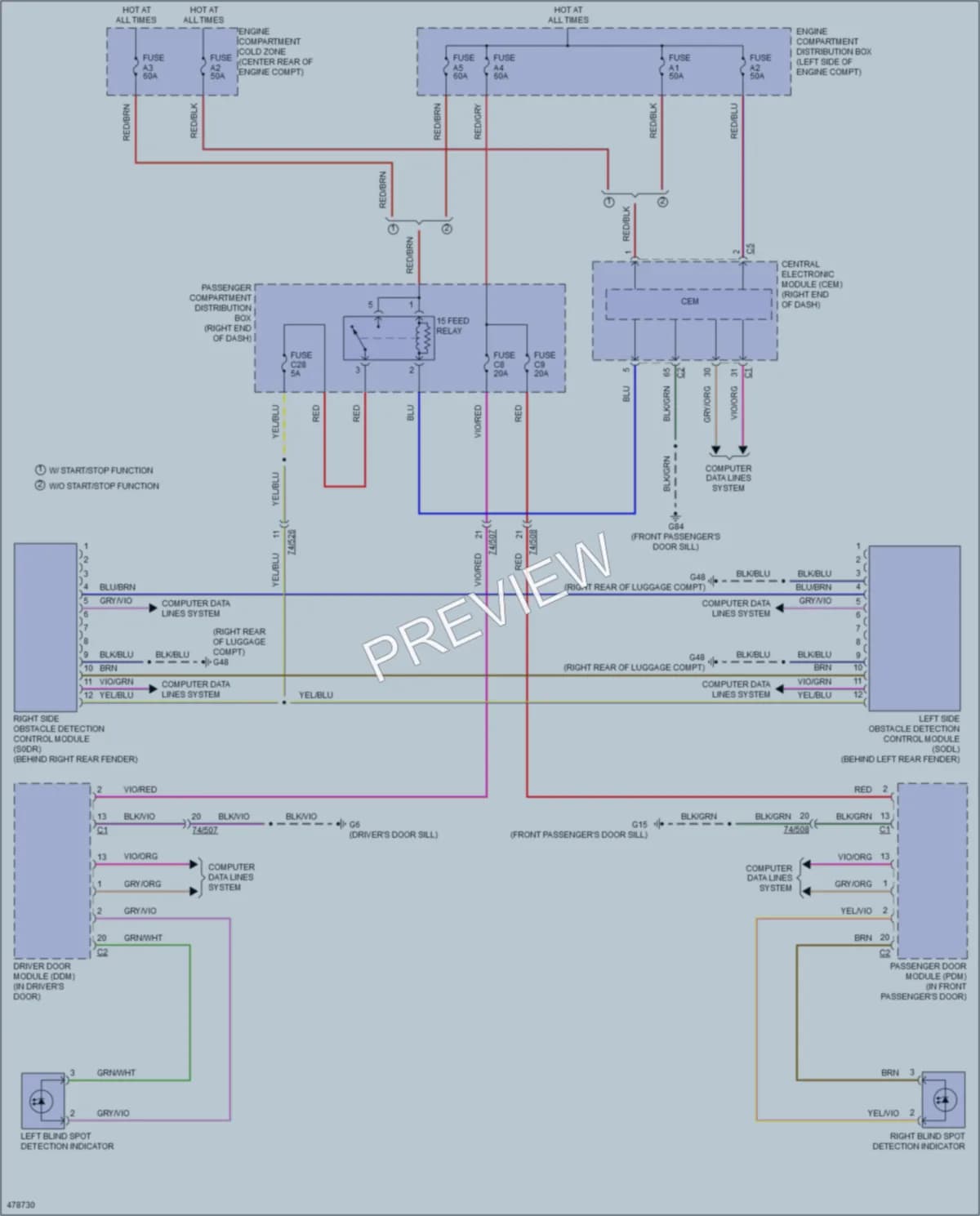 2015 Volvo V60 Navigation wiring diagram preview