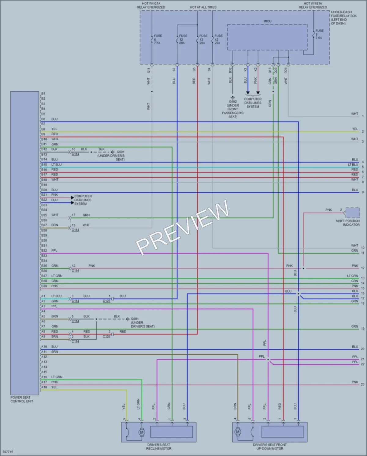 2016 Acura ILX Memory Systems wiring diagram preview
