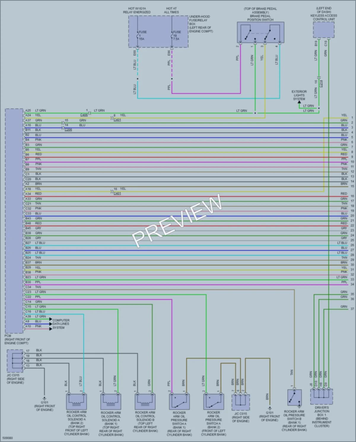 2016 Acura RLXSportHybrid Transmission wiring diagram preview