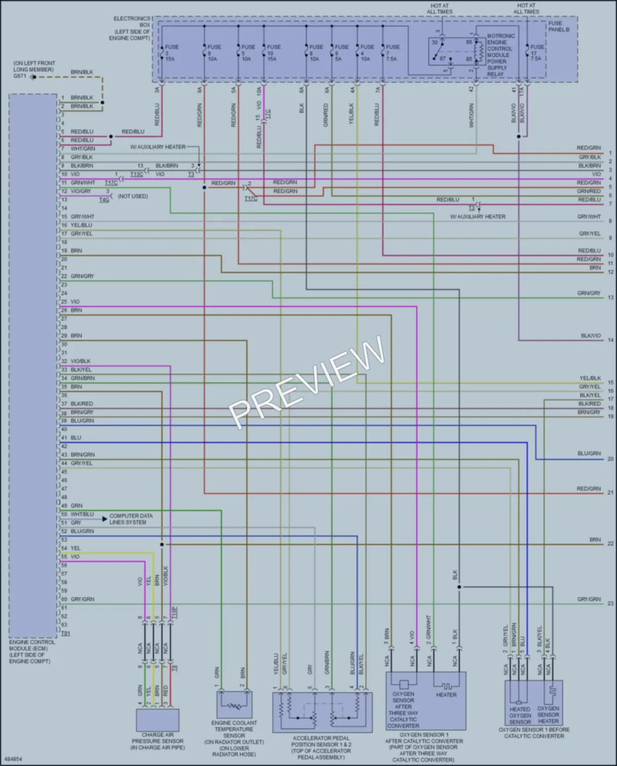 2016 Audi A3 Engine Performance wiring diagram preview