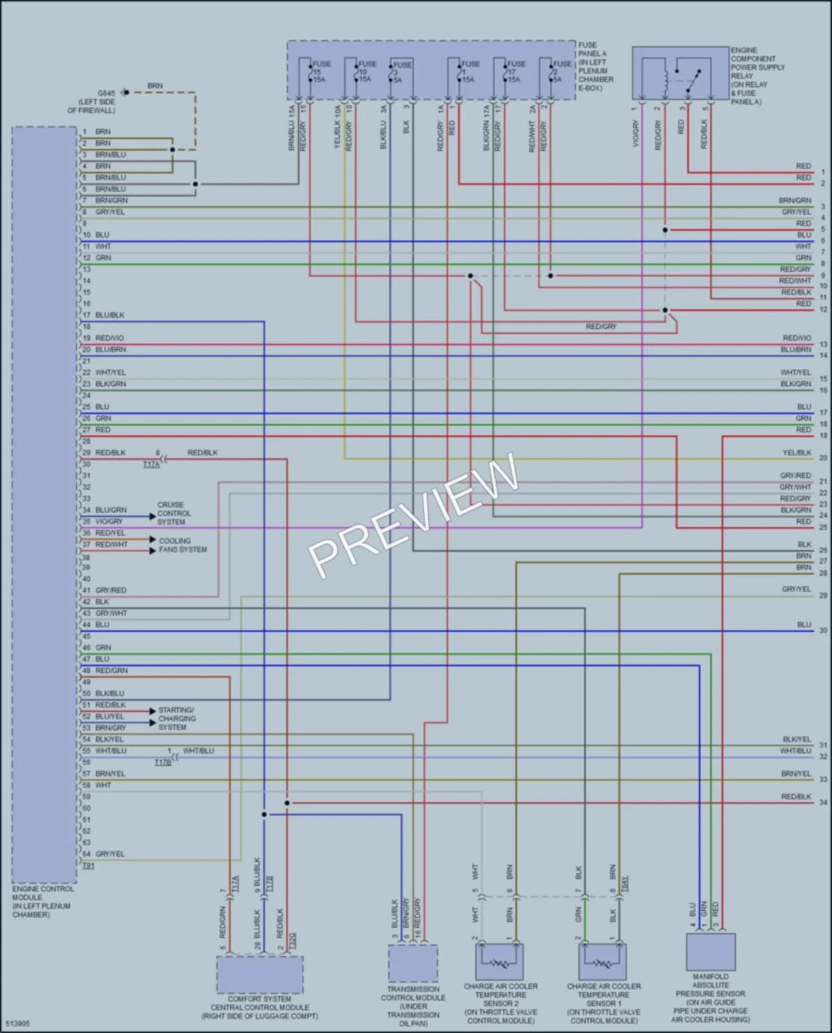 2016 Audi S7 Engine Performance wiring diagram preview