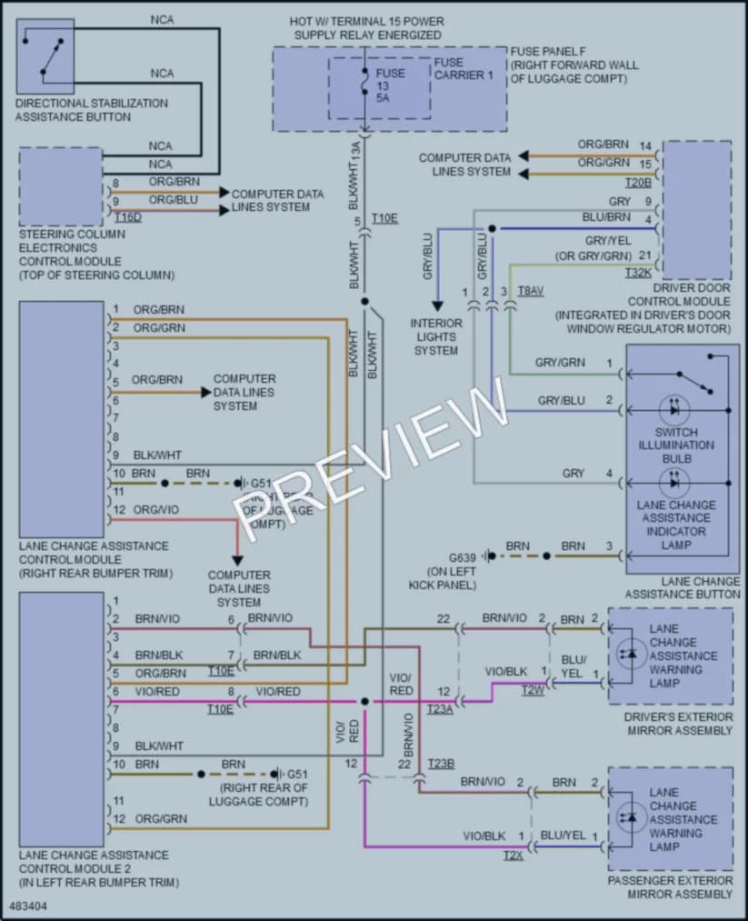 2016 Audi S8 Navigation wiring diagram preview
