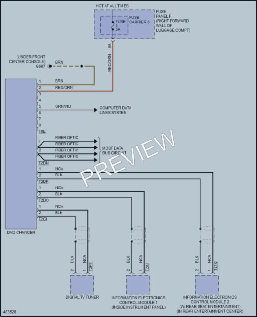 2016 Audi S8 Radio wiring diagram preview