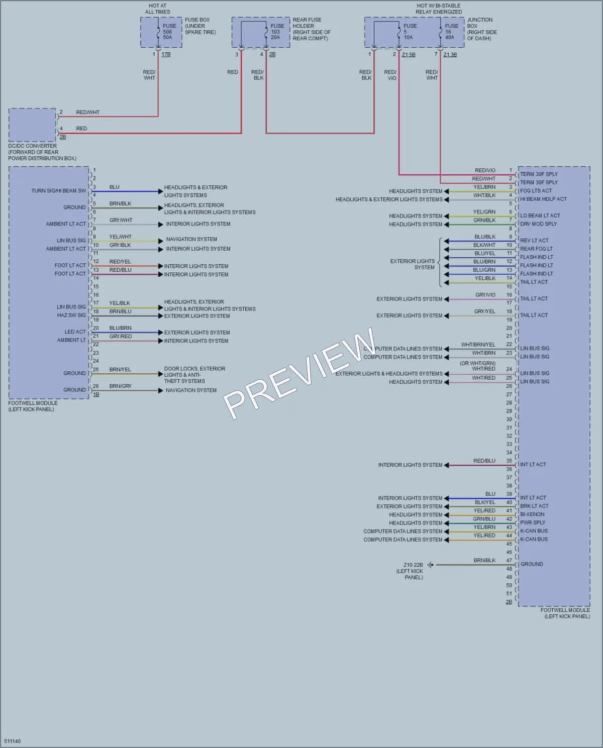 2016 BMW 535iGranTurismo Body Control Modules wiring diagram preview