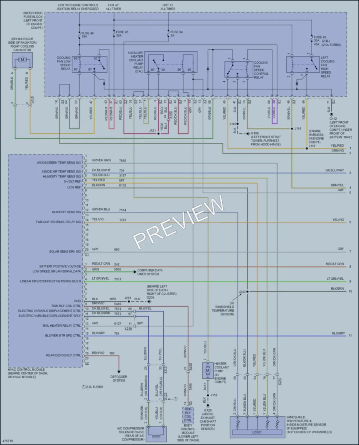 2016 Buick Regal Air Conditioning wiring diagram preview