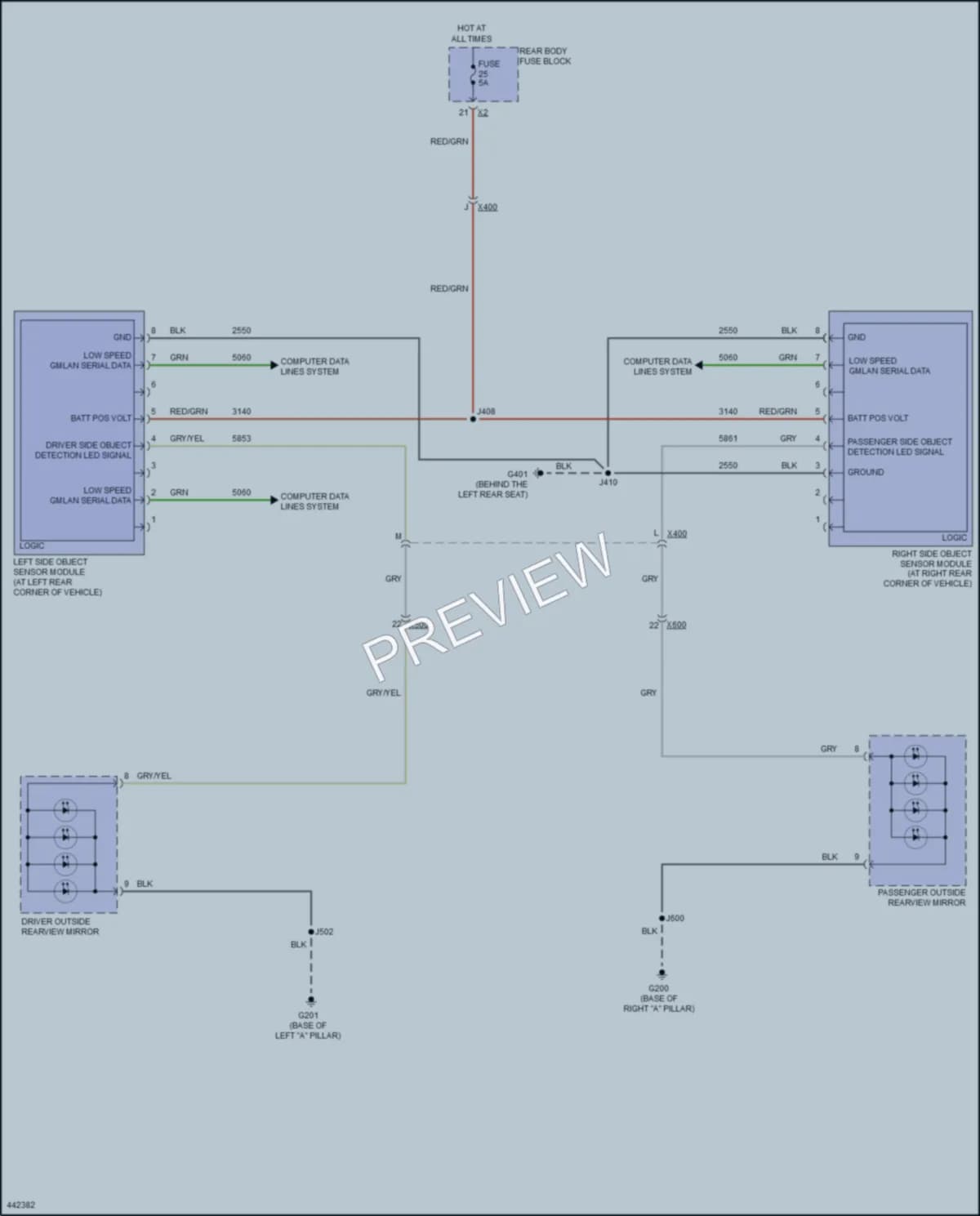 2016 Buick Verano Navigation wiring diagram preview