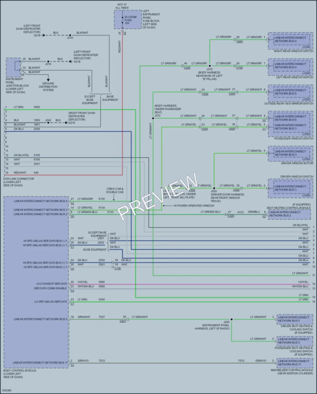 2016 Chevrolet 3500HDSilverado Computer Data Lines wiring diagram preview