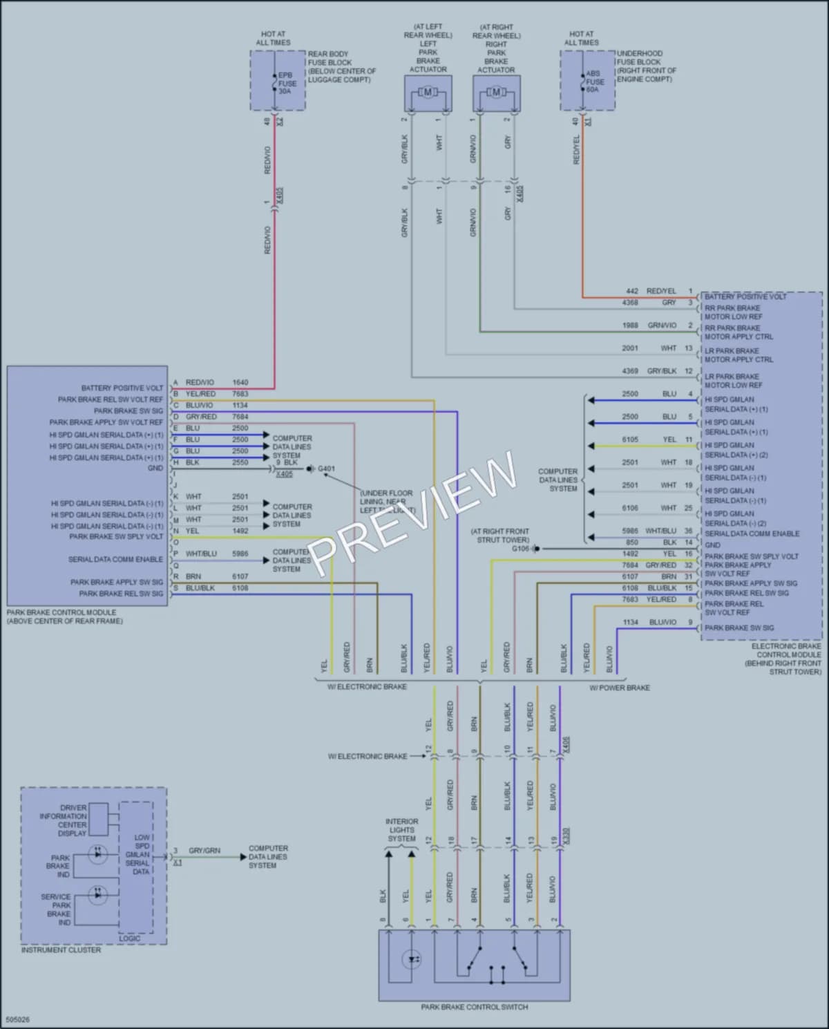 2016 Chevrolet Camaro Shift Interlock wiring diagram preview