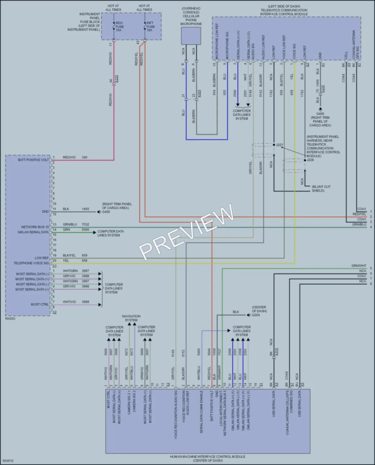 2016 Chevrolet Volt Radio wiring diagram preview