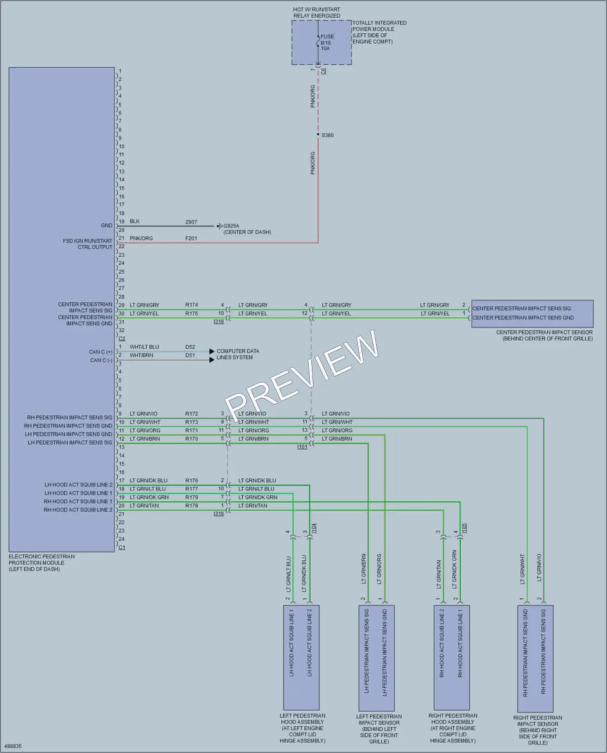 2016 Chrysler TownCountry Active Bodyworks wiring diagram preview