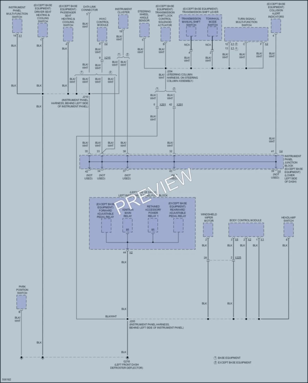 2016 GMC 2500HDSierraDenali Ground Distribution wiring diagram preview