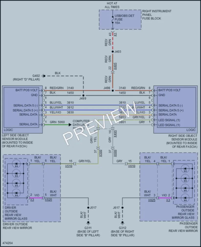 2016 GMC Yukon Navigation wiring diagram preview