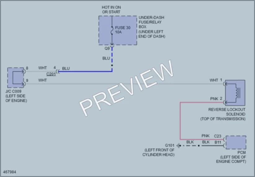 2016 Honda Fit Shift Interlock wiring diagram preview