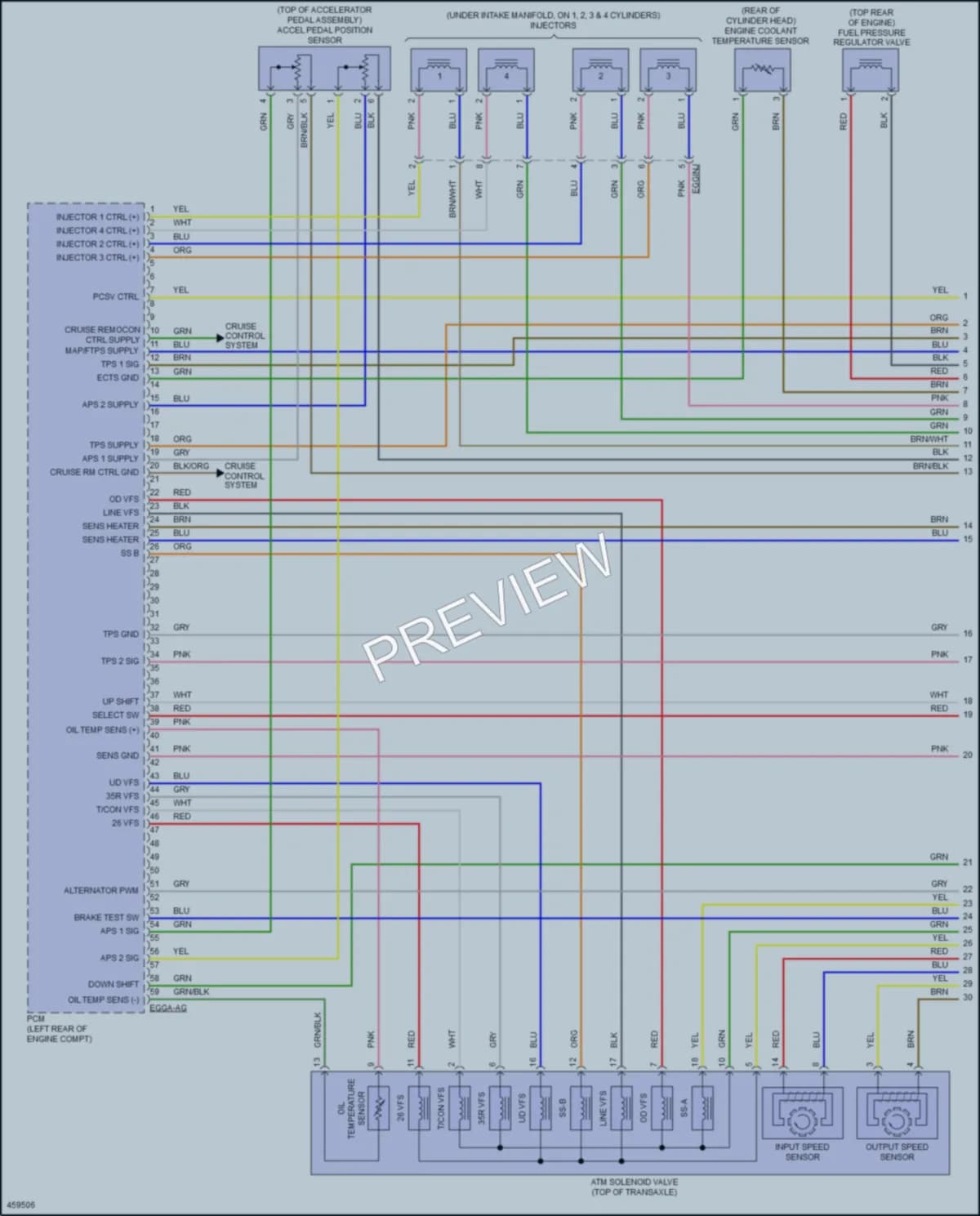2016 Hyundai Accent Engine Performance wiring diagram preview