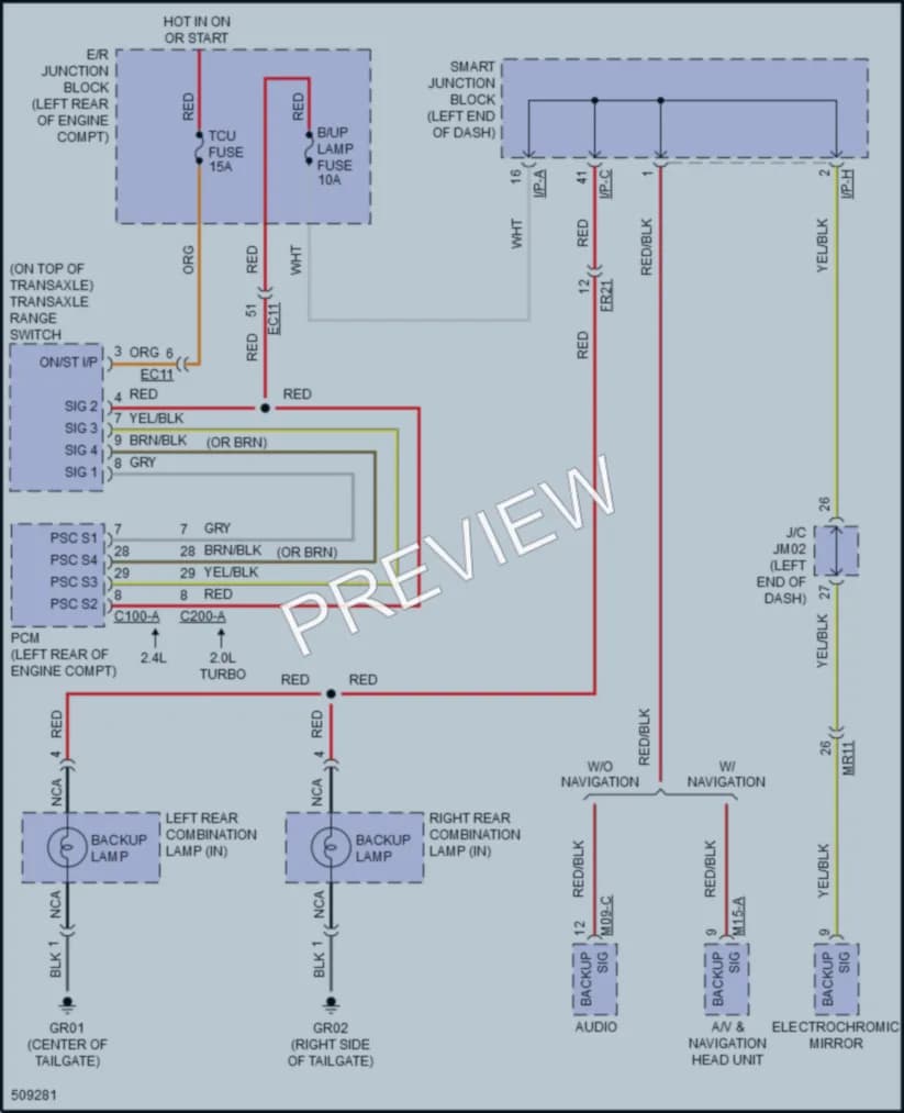 2016 Hyundai SantaFeSport Exterior Lights wiring diagram preview