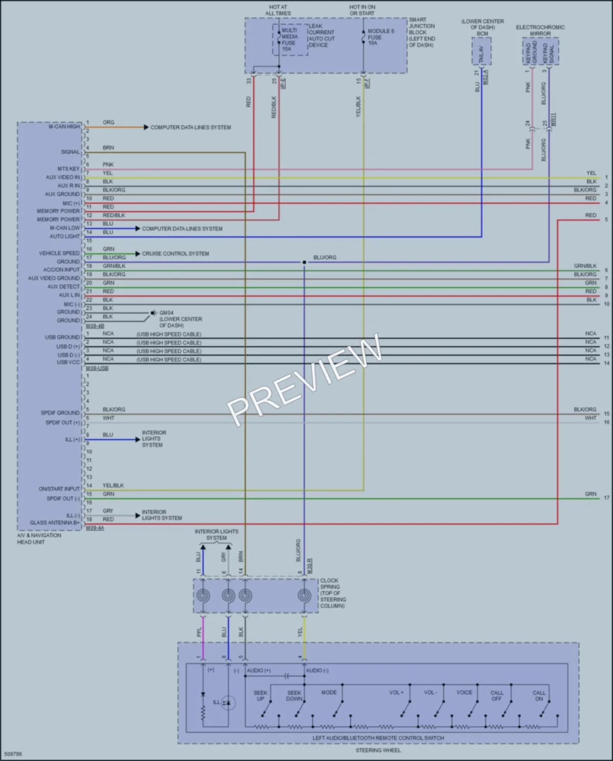 2016 Hyundai SonataPlugIn Radio wiring diagram preview