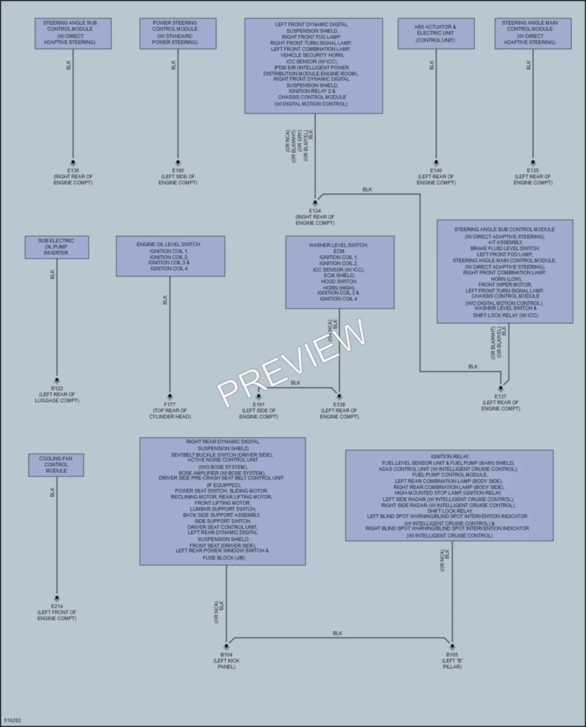 2016 Infiniti Q50 Ground Distribution wiring diagram preview