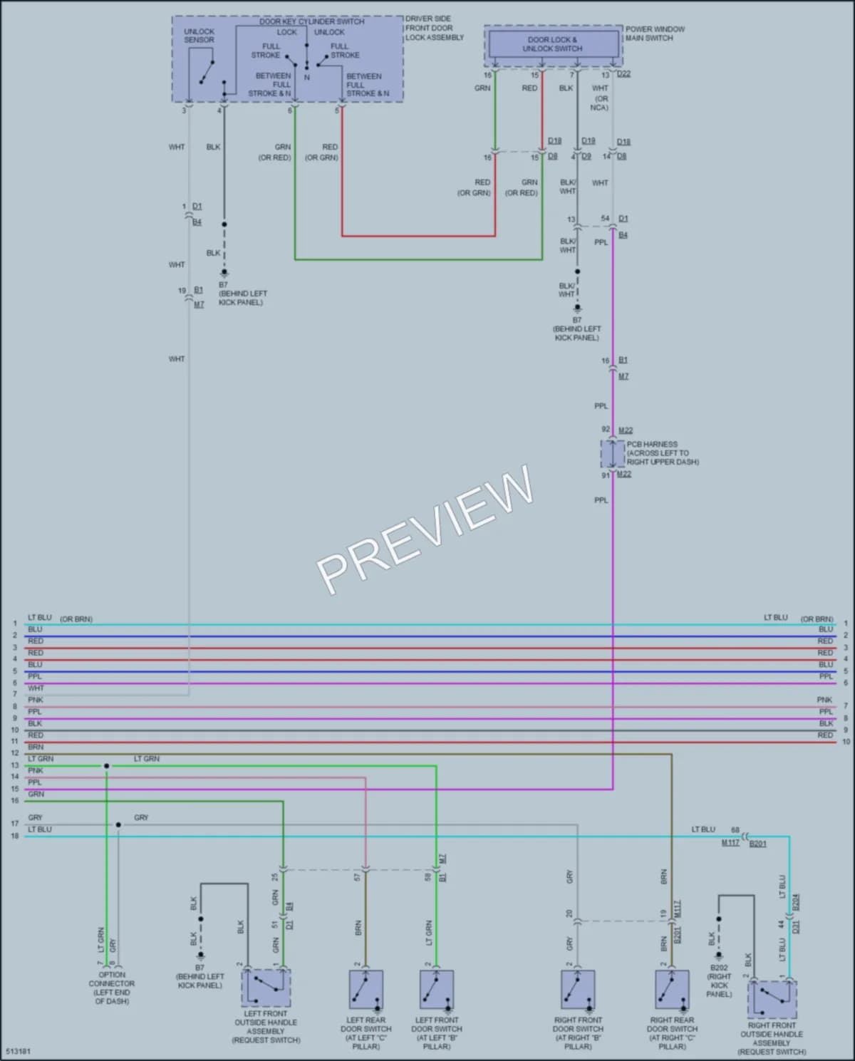2016 Infiniti Q70 Interior Lights wiring diagram preview