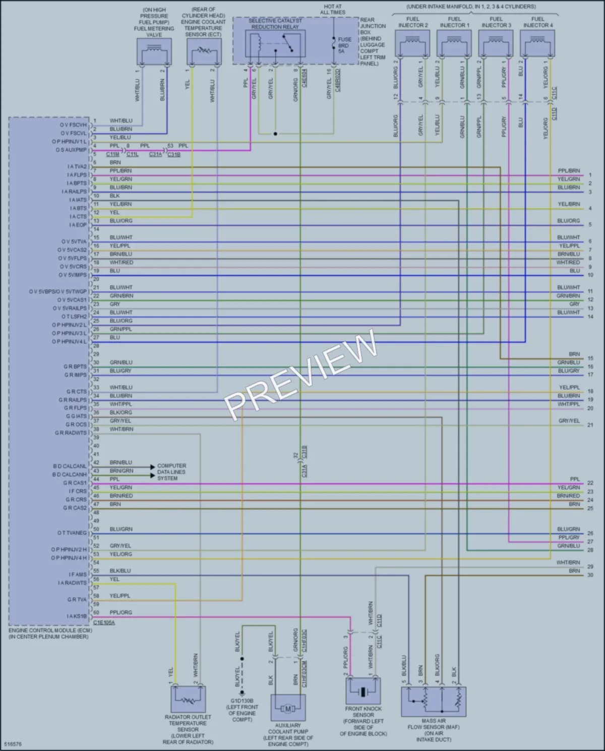 2016 LandRover DiscoverySport Engine Performance wiring diagram preview