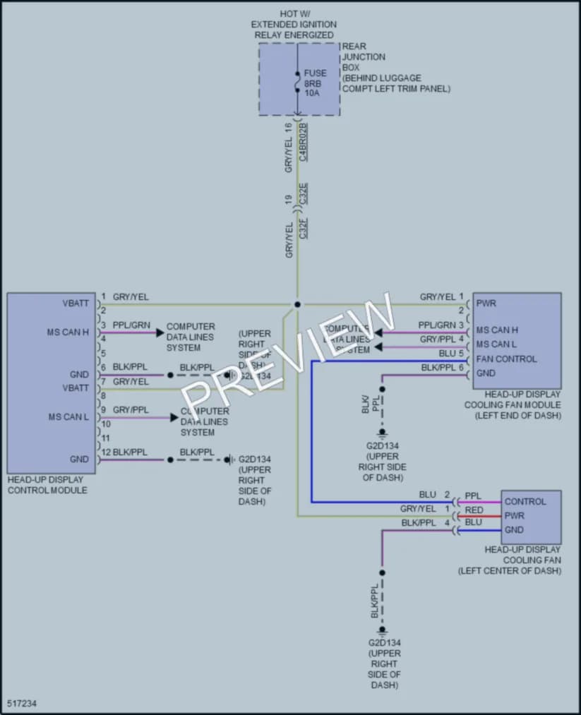 2016 LandRover DiscoverySport Instrument Cluster wiring diagram preview