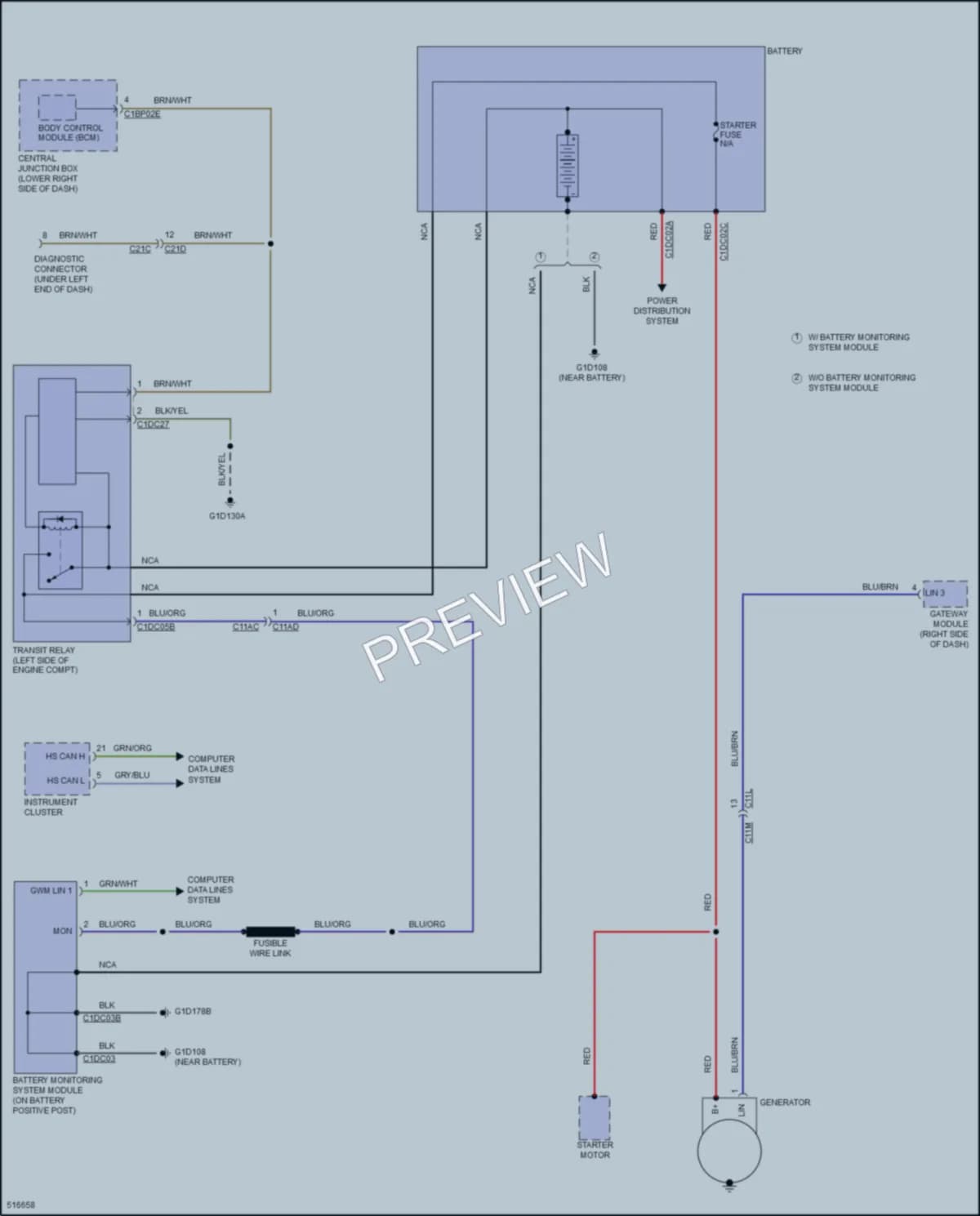 2016 LandRover RangeRoverEvoque Starting Charging wiring diagram preview