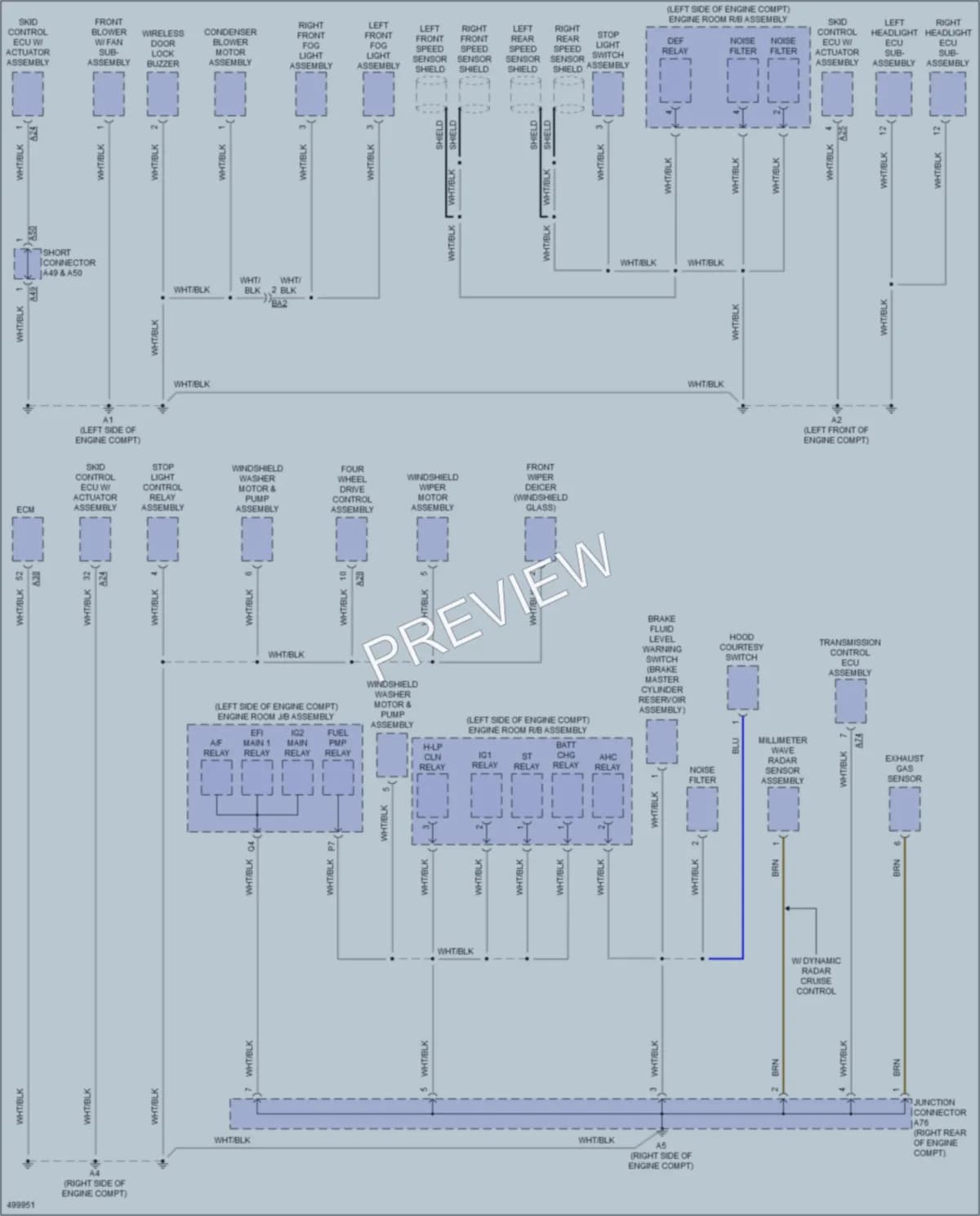 2016 Lexus LX570 Ground Distribution wiring diagram preview