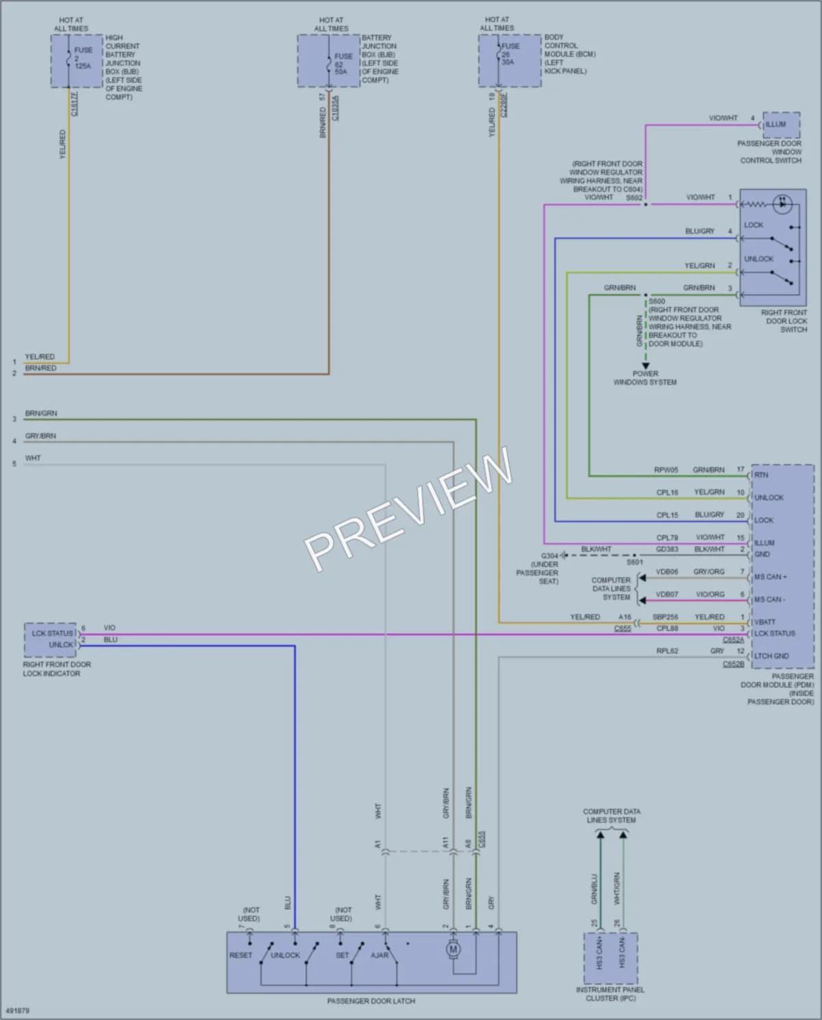 2016 Lincoln MKX Anti Theft wiring diagram preview