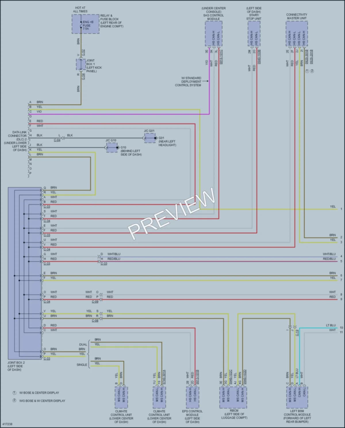 2016 Mazda 3 Computer Data Lines wiring diagram preview
