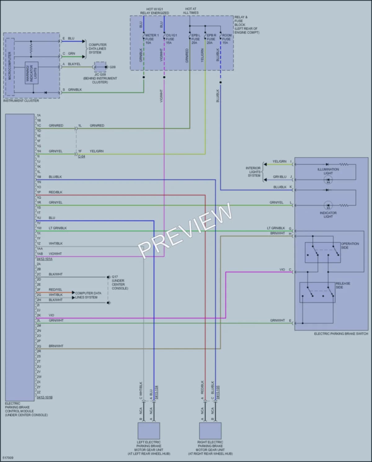 2016 Mazda CX5 Shift Interlock wiring diagram preview