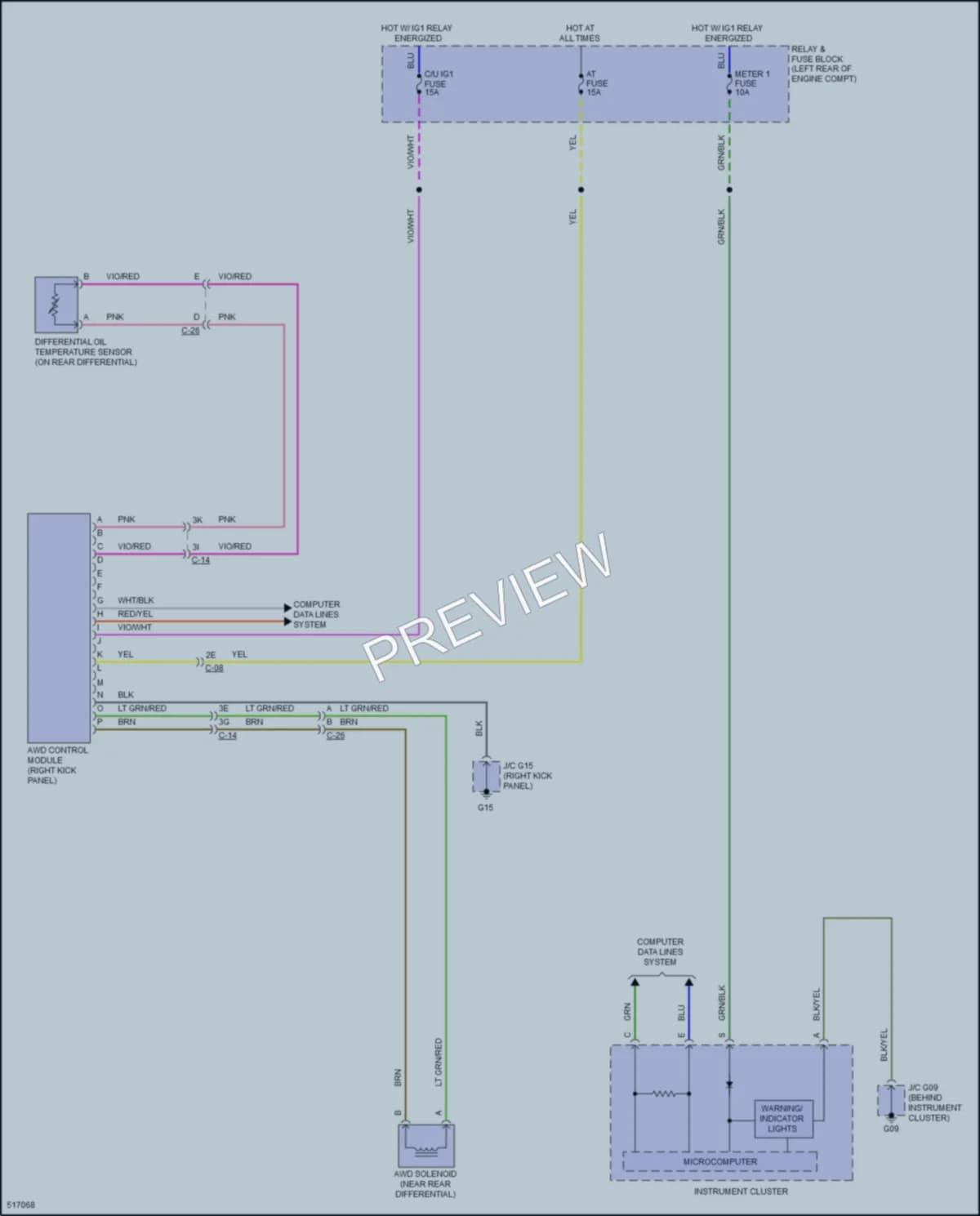 2016 Mazda CX5 Transmission wiring diagram preview