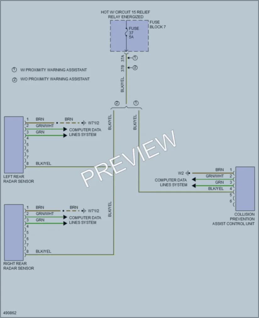 2016 MercedesBenz 2500Sprinter Navigation wiring diagram preview
