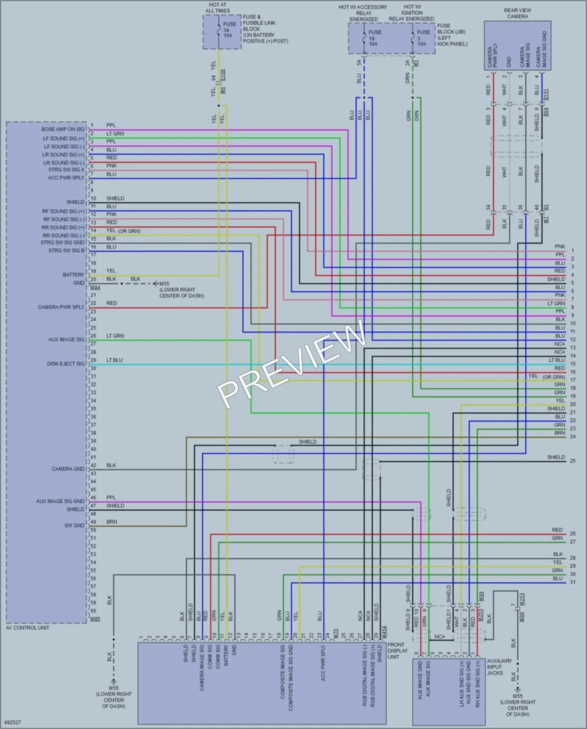 2016 Nissan 370Z Navigation wiring diagram preview