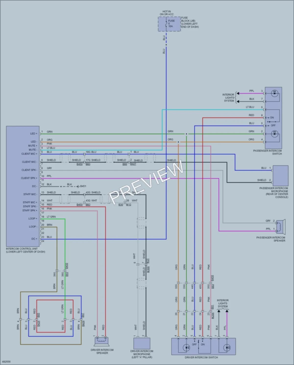 2016 Nissan NV200 Navigation wiring diagram preview