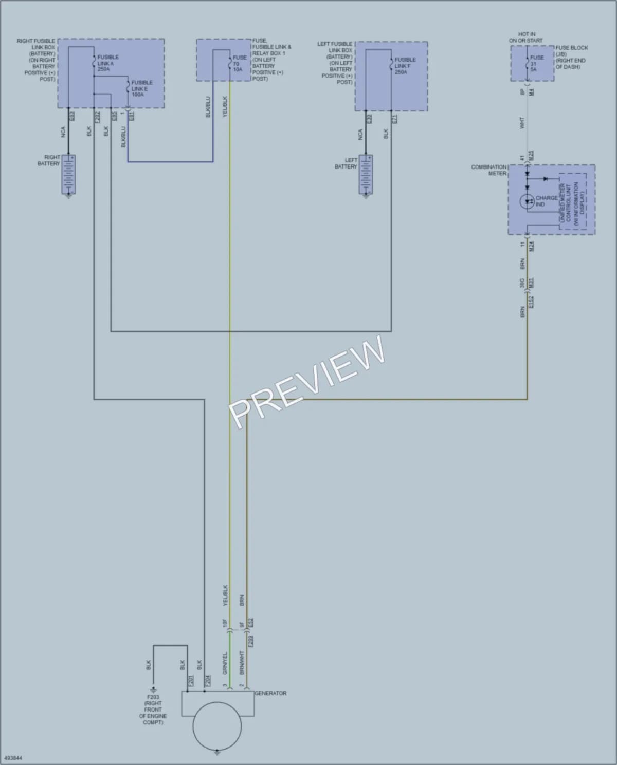 2016 Nissan TitanXD Starting Charging wiring diagram preview