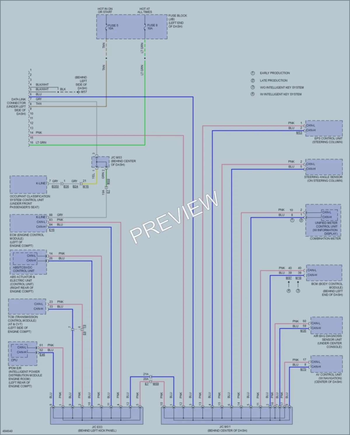 2016 Nissan Versa Computer Data Lines wiring diagram preview