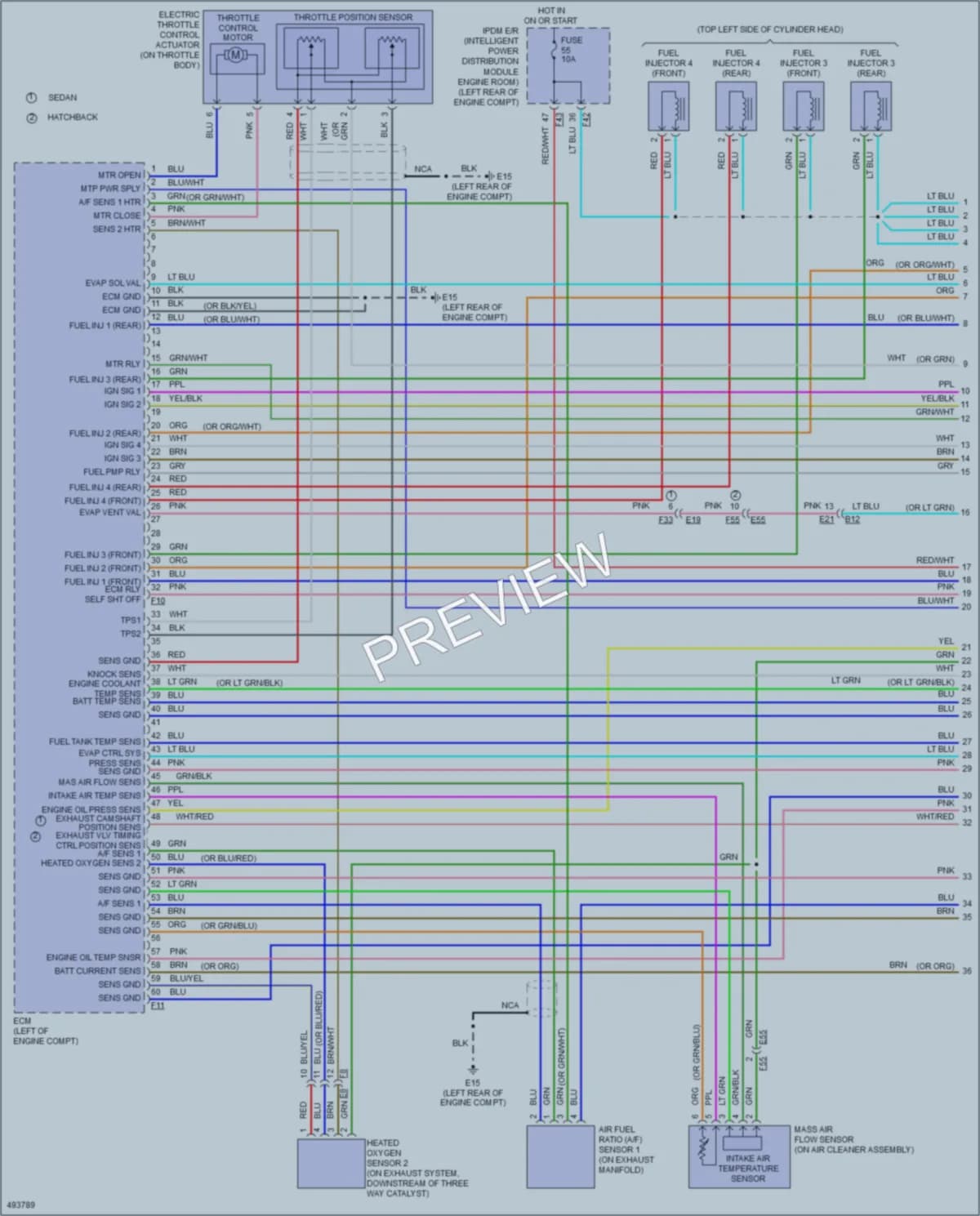 2016 Nissan Versa Engine Performance wiring diagram preview