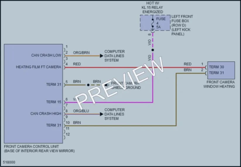 2016 Porsche Boxster Navigation wiring diagram preview